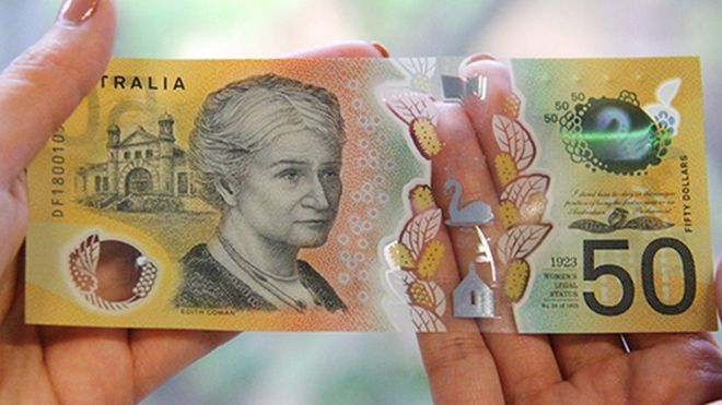 La banque australienne fait une faute d'orthographe sur ses nouveaux billets de 50 dollars. 