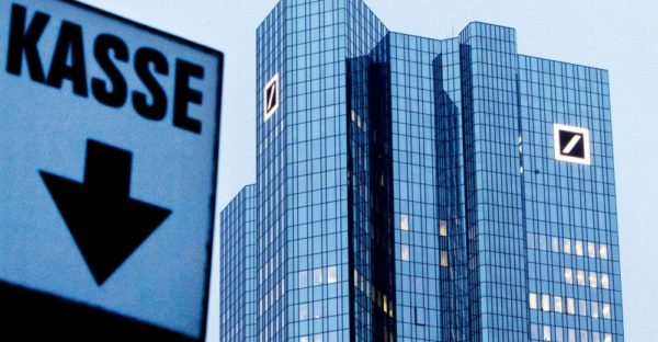 Quels sont les risques financiers provoqués par la Deutsche Bank ?