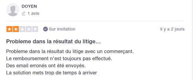 avis négatif revolut