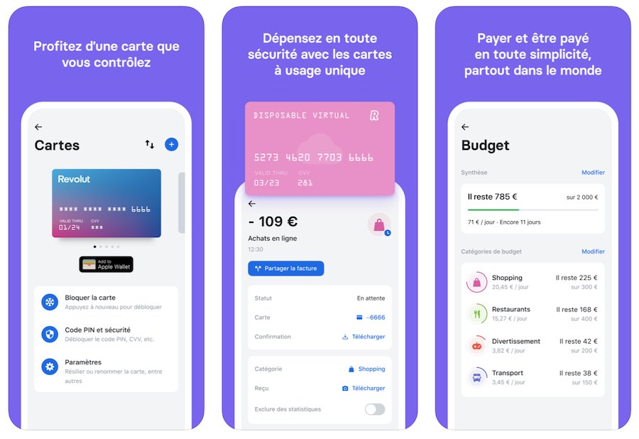 Revolut - Application